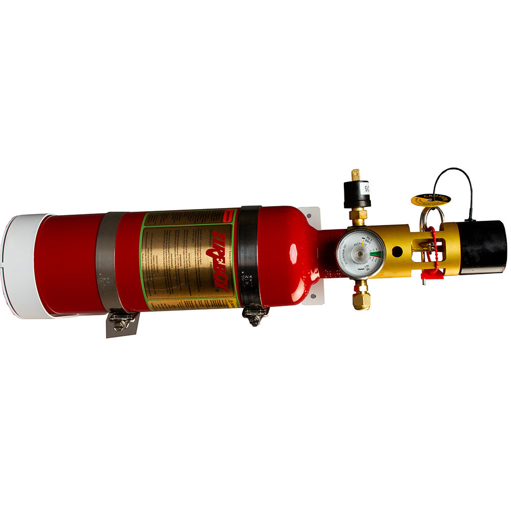 Fireboy-Xintex MU Series Horizontal Clean Agent Fire Extinguisher - 225 Cubic Feet — marine fire suppression