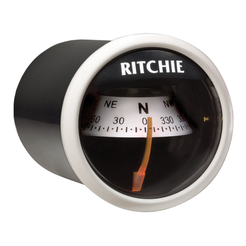 Ritchie X-23WW RitchieSport Compass - Dash Mount - White/Black — marine compasses