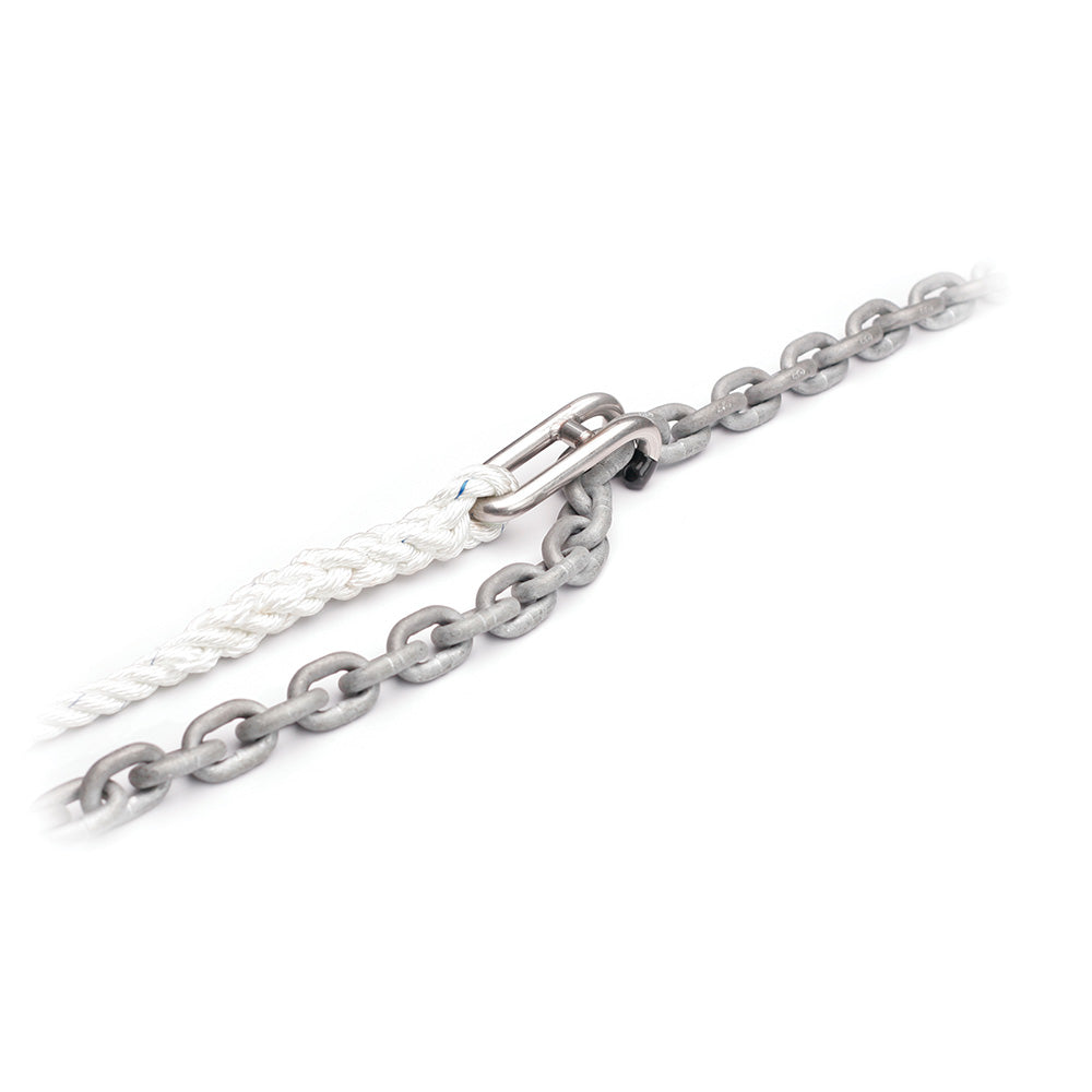 C. Sherman Johnson "Captain Hook" Chain Snubber Small Snubber Hook f/1/4" & 5/16" Chain w/12' of 1/2" 3 Strand Nylon — marine hardware