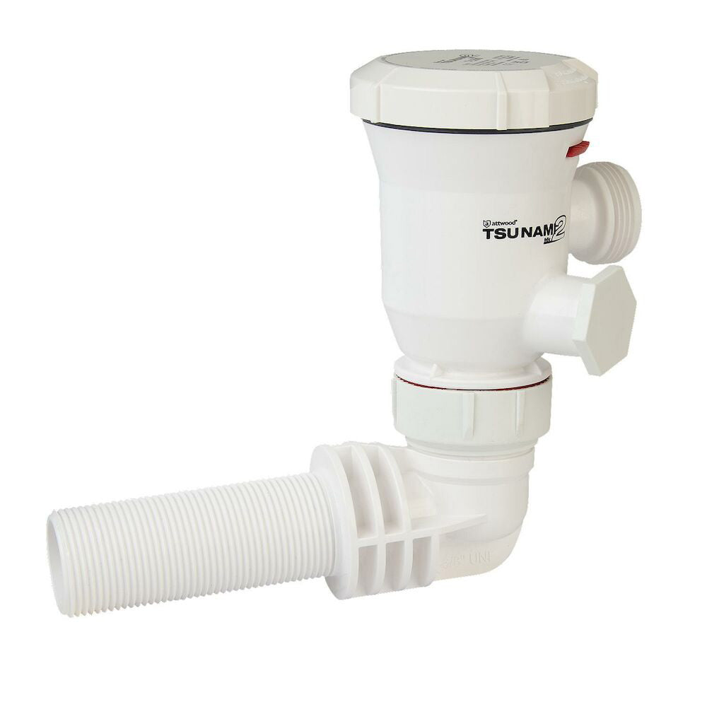 Attwood Marine Attwood Tsunami Mk2 T1200 Aerator - 12V - 90-Degree Inlet — marine livewell pumps