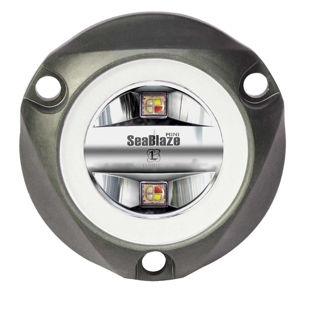 Lumitec SeaBlaze Mini Spectrum LED Underwater Light - PLI-Enabled — marine underwater lighting