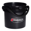 Shurhold World's Best Rope Handle Bucket - 3.5 Gallon - Black — marine cleaning