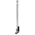 Perko 14" Folding Mount Pole Light - White All Round Light w/Quick Adjust Mount — marine navigation lights