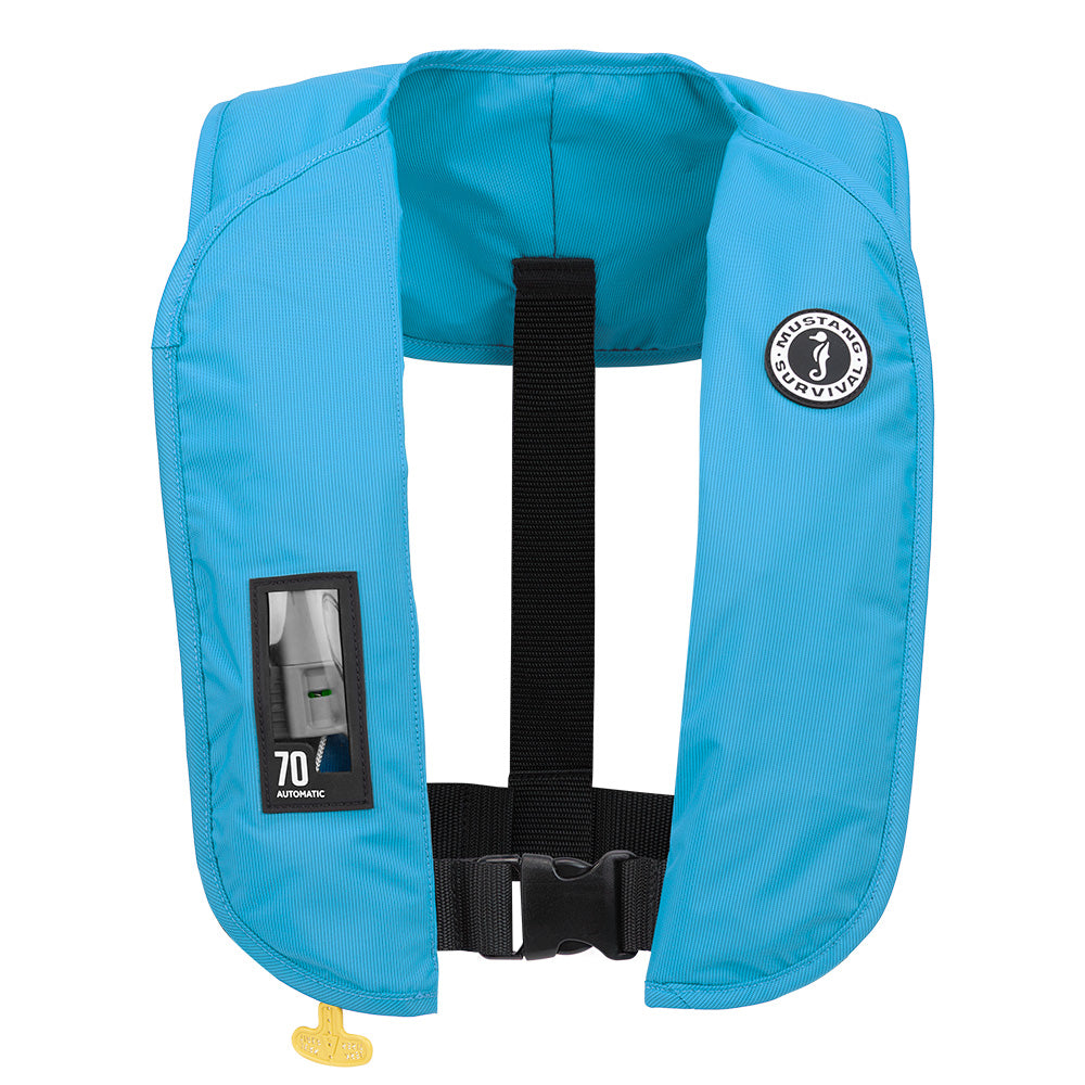 Mustang Survival Mustang MIT 70 Automatic Inflatable PFD - Azure (Blue) — marine personal flotation devices