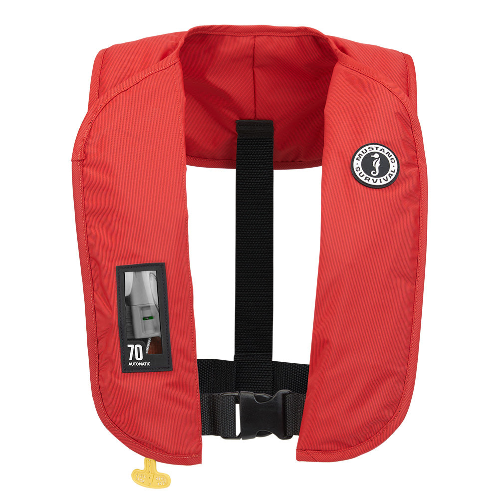 Mustang Survival Mustang MIT 70 Automatic Inflatable PFD - Red — marine personal flotation devices