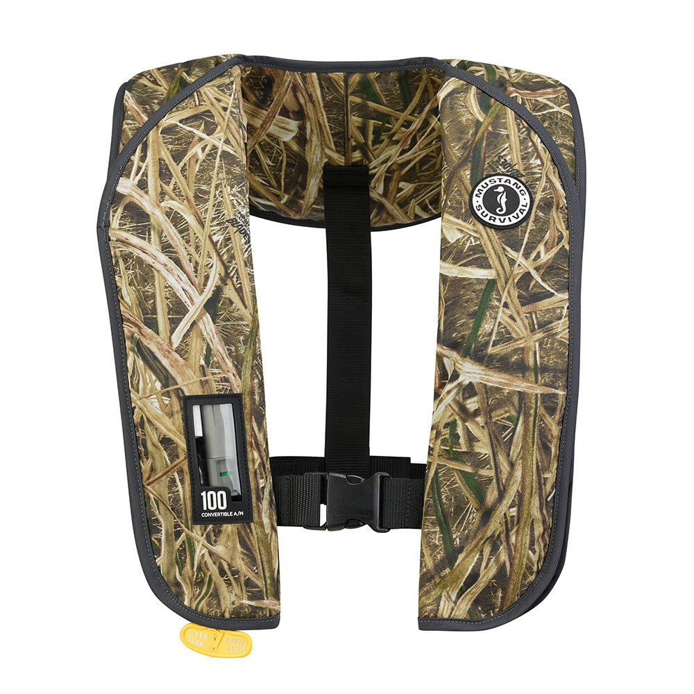 Mustang Survival Mustang MIT 100 Convertible Inflatable PFD - Camo — marine personal flotation devices