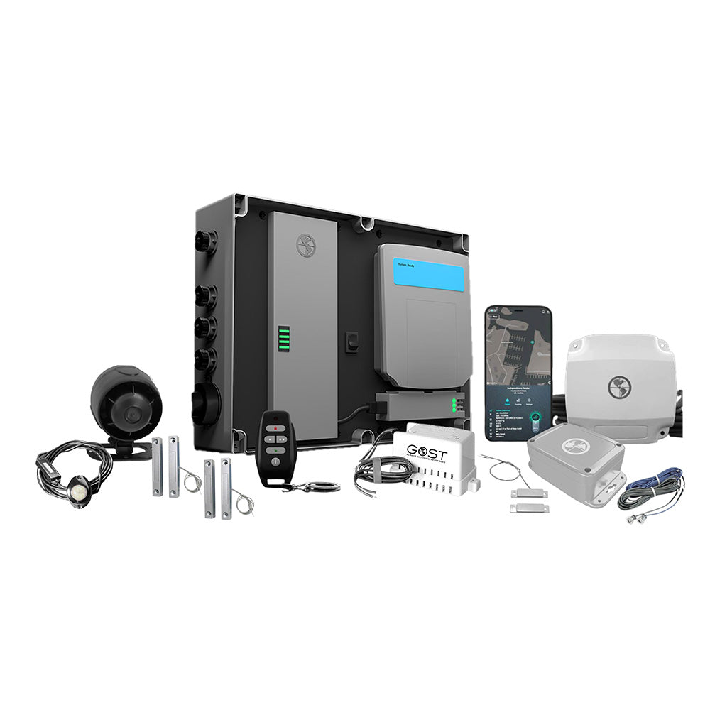 GOST NT-Evolution Security Hard Wired Package w/OB Cowling Sensor — marine security systems