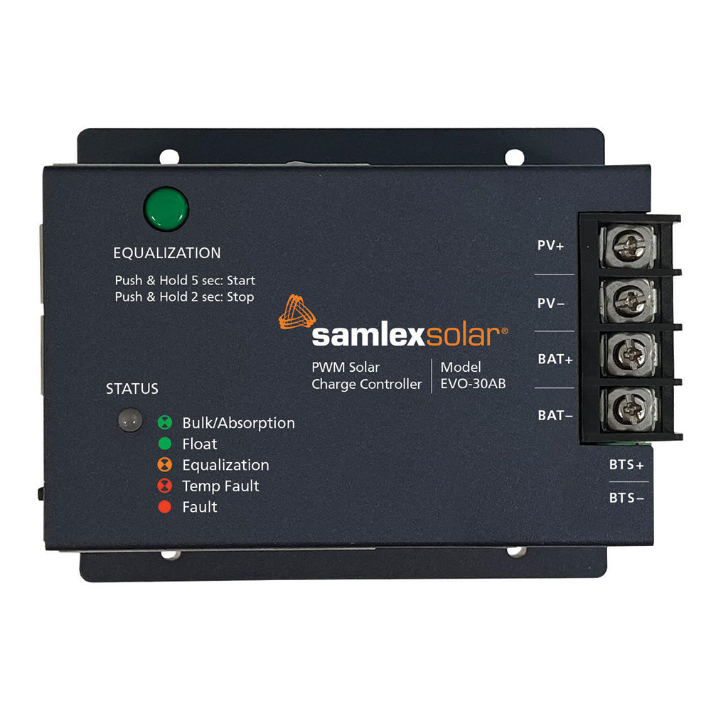 Samlex America Samlex Solar Charge Controller - 12/24 PWM - 30 AMP — marine electrical panels