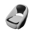 TACO Marine TACO Caladesi Smooth Bucket Seat - Grey/Black — marine seating