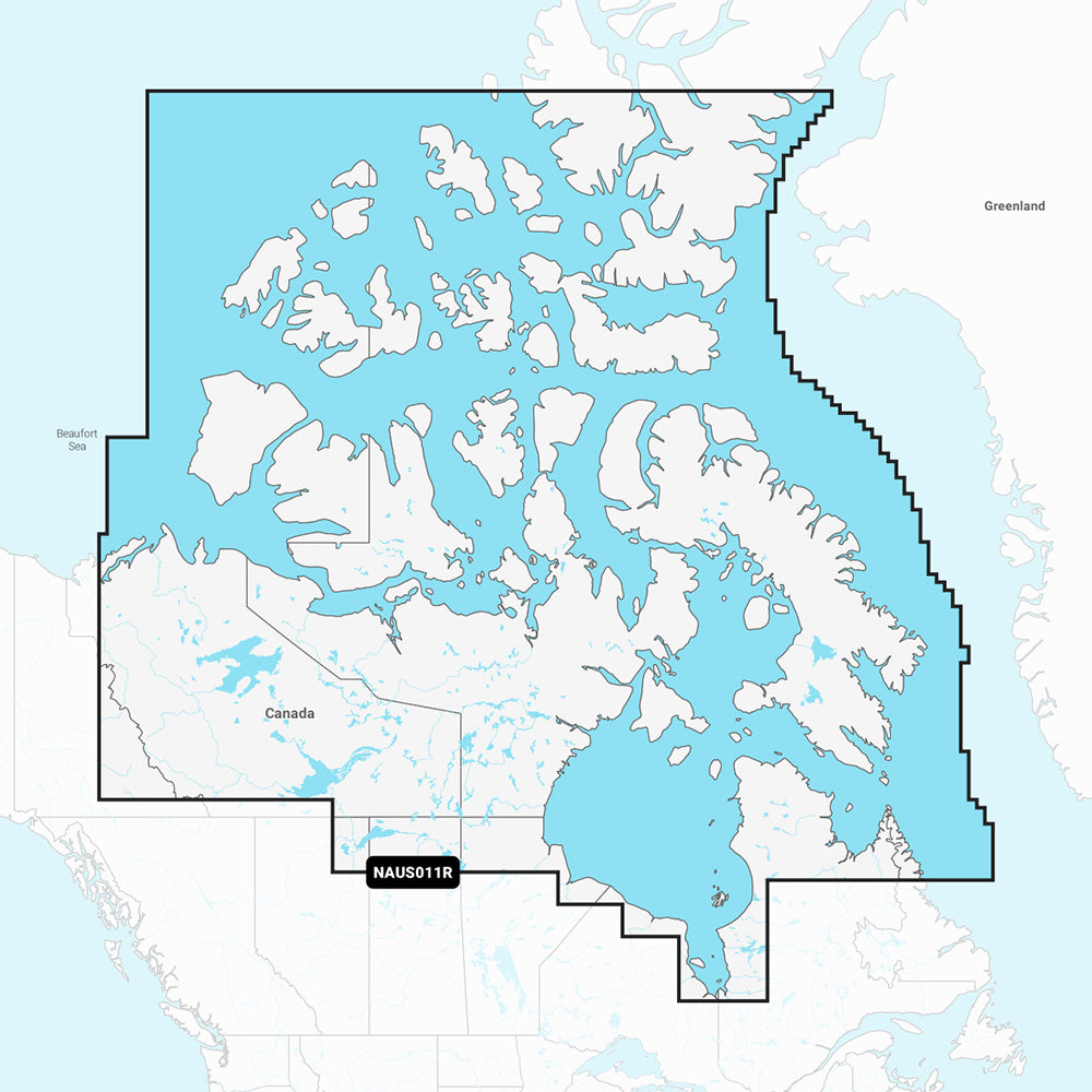 Navionics NAUS011R - Canada North - Navionics+ — marine navionics + row