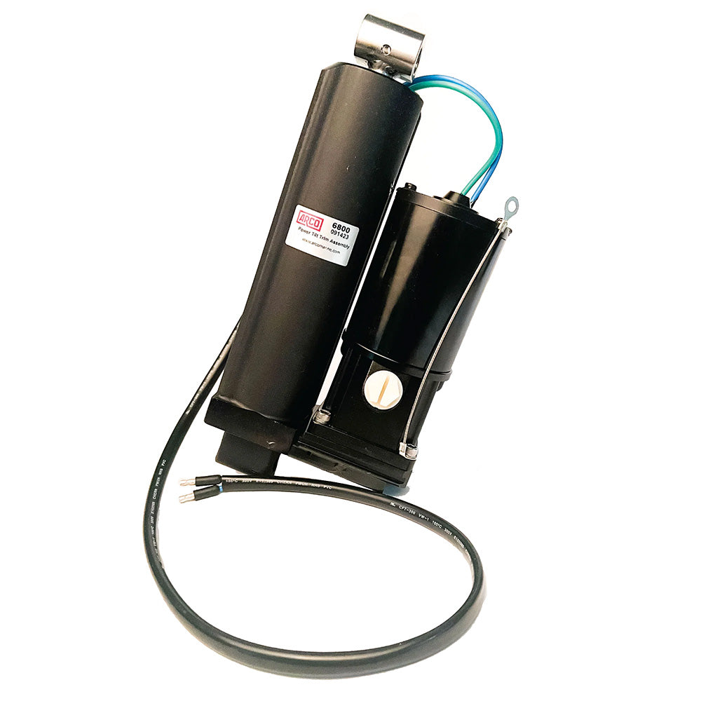 ARCO Marine Original Equipment Quality Replacement Mercury Power Tilt Trim Assembly - 30HP-60HP — marine tilt trim motors