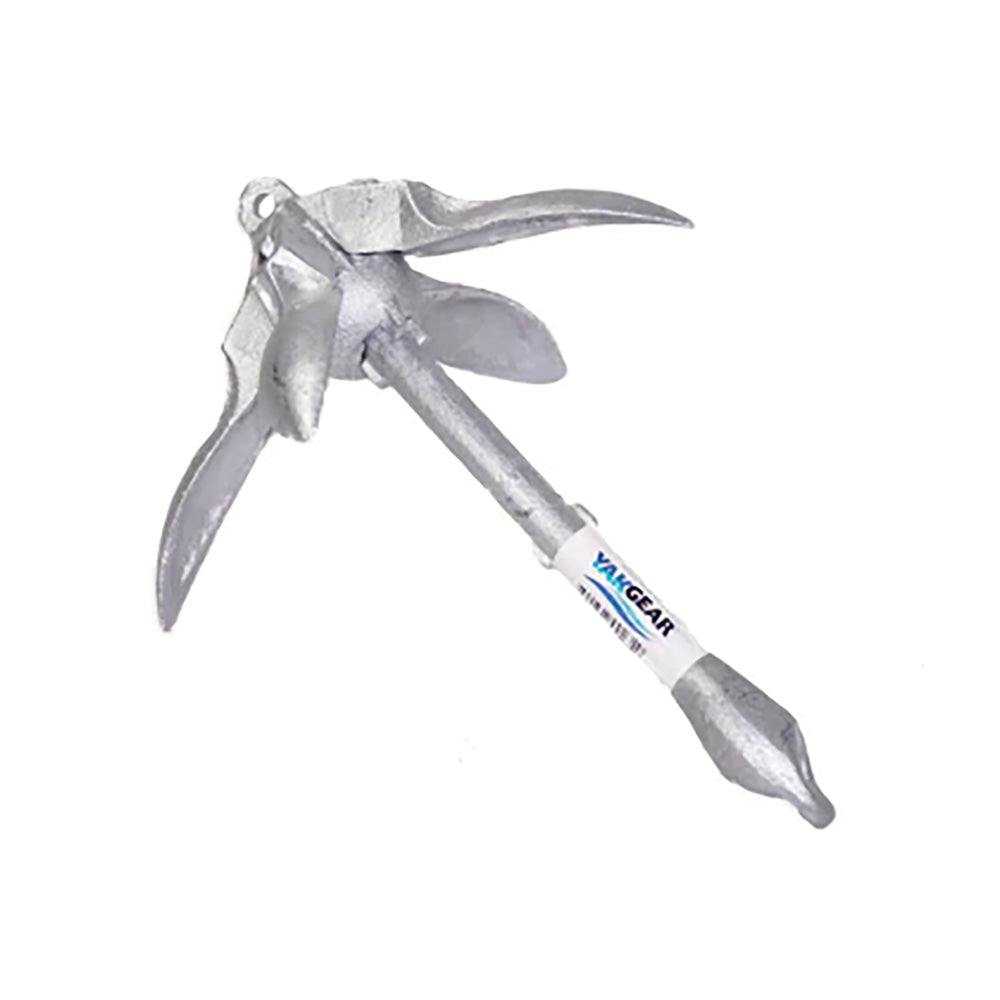 YakGear 3.3lb Grapnel Anchor Kit w/Storage Bag — marine paddlesports