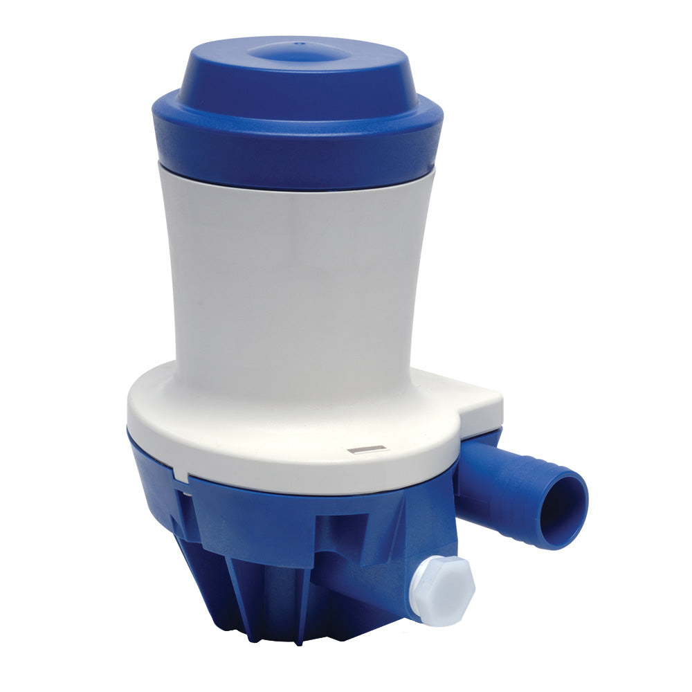 Shurflo by Pentair High Flow 1500 GPH Livewell Pump 24VDC, 4A, 1-1/8", Dual Port, Submersible — marine livewell pumps