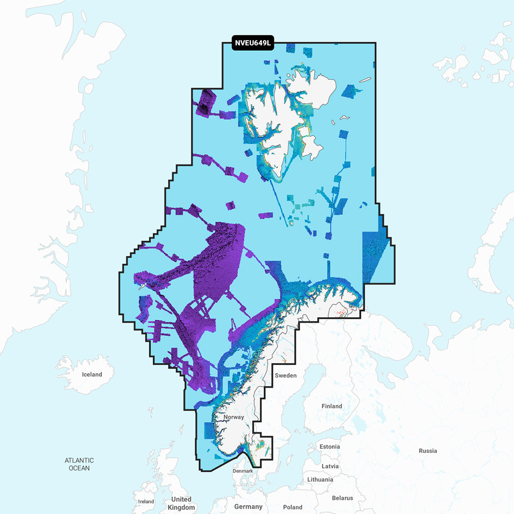 Garmin Navionics Vision+™ NVEU649L Norway — marine garmin navionics vision+ - foreign