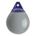 Polyform U.S. Polyform A-Series Buoy - 11" x 15" Diameter - A-1 - Grey — marine buoys