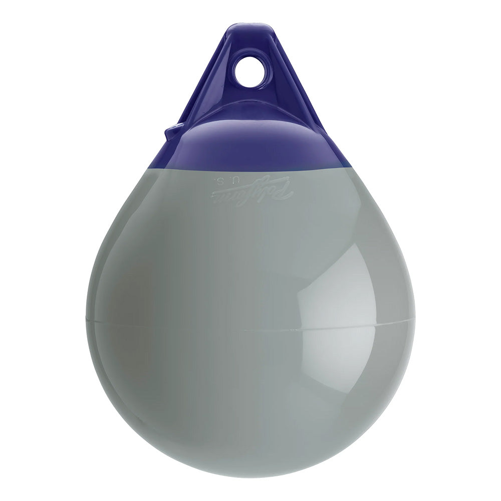 Polyform U.S. Polyform A-Series Buoy - 11" x 15" Diameter - A-1 - Grey — marine buoys