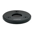 Scanstrut Black Anodized Aluminum Low-Profile Cable Seal f/Cables 9-14mm & Connectors Up to Ø21mm — marine wire management