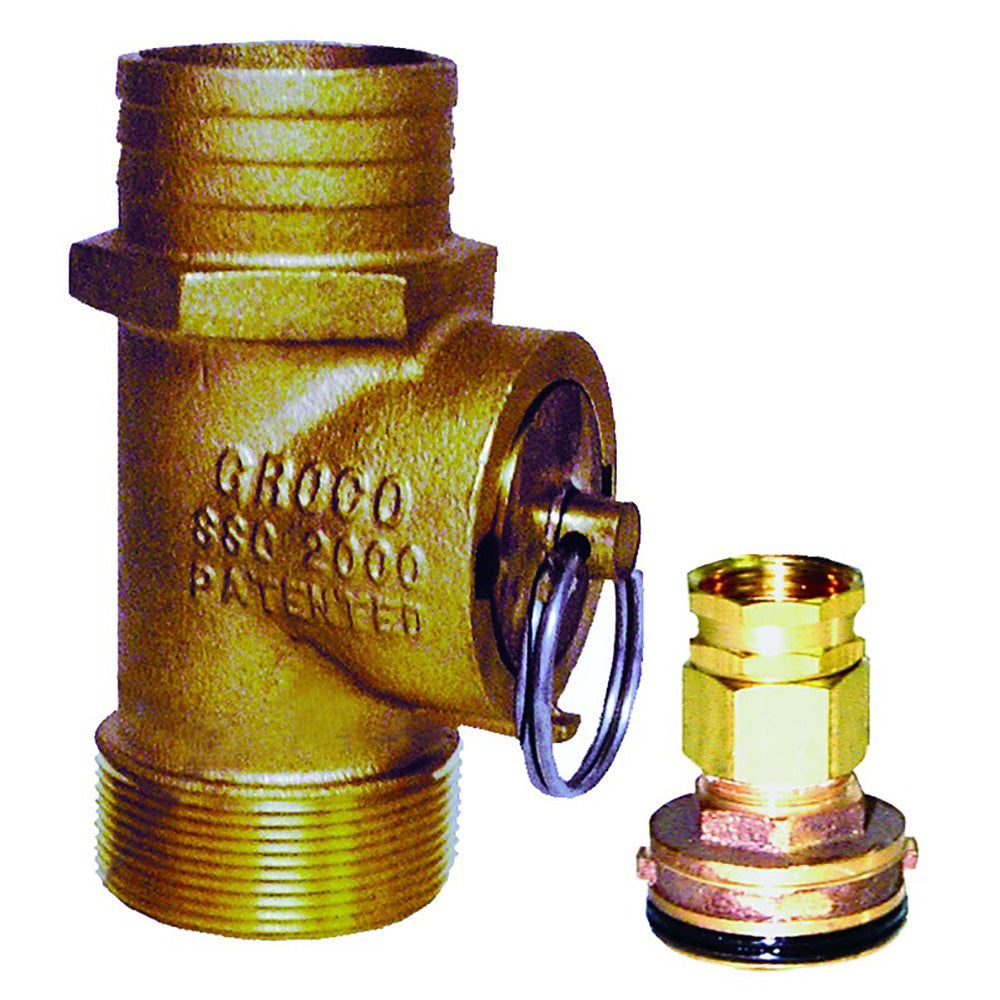 GROCO 1-1/2" Engine Flush Kit & Adaptor — marine flush kits