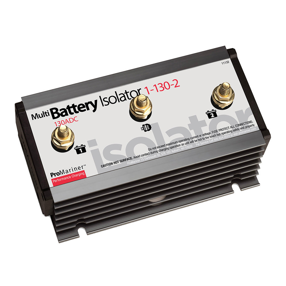 ProMariner Battery Isolator - 130 AMP - 1 Alternator - 2 Battery — marine battery isolators