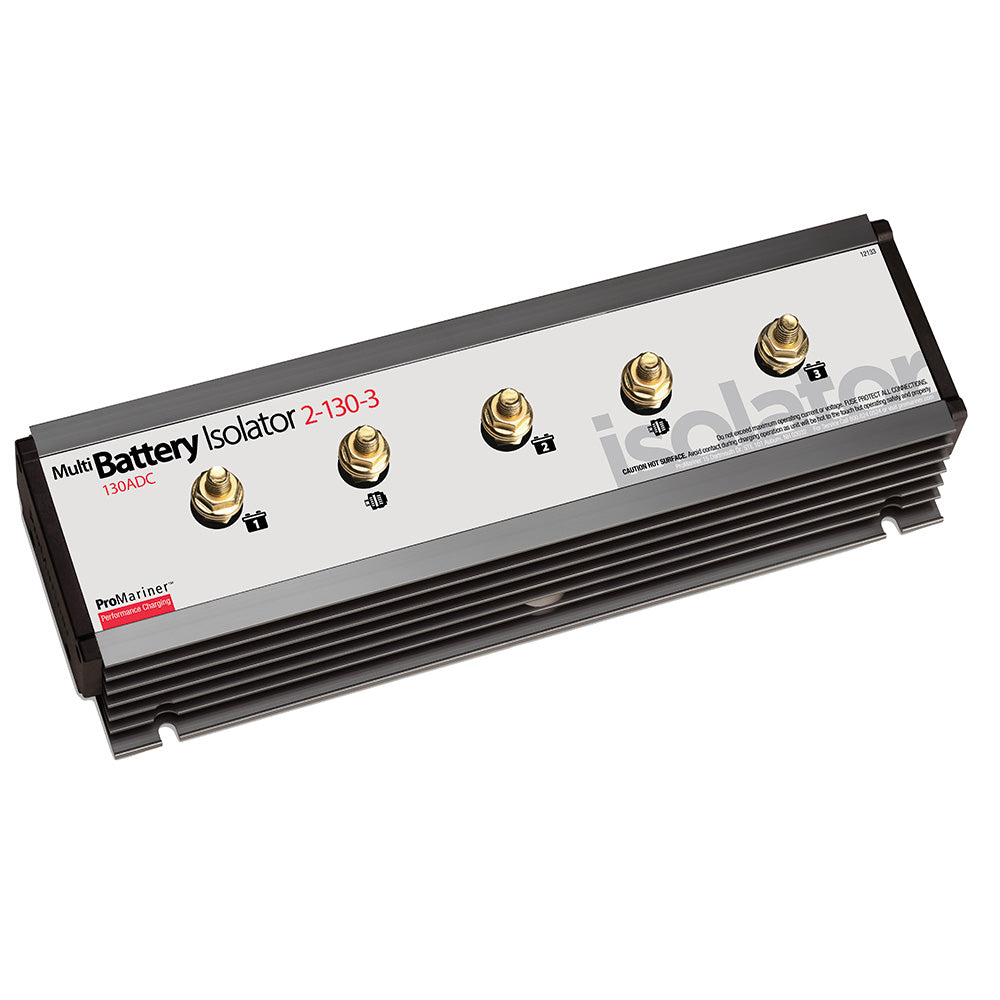 ProMariner Battery Isolator - 130 AMP - 2 Alternator - 3 Battery — marine battery isolators