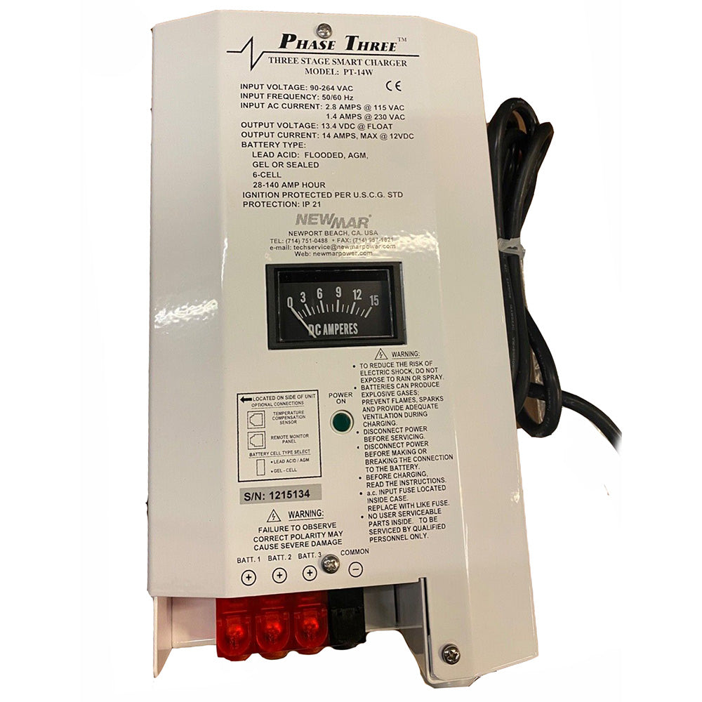 Newmar Power Newmar PT-14W Battery Charger — marine battery chargers