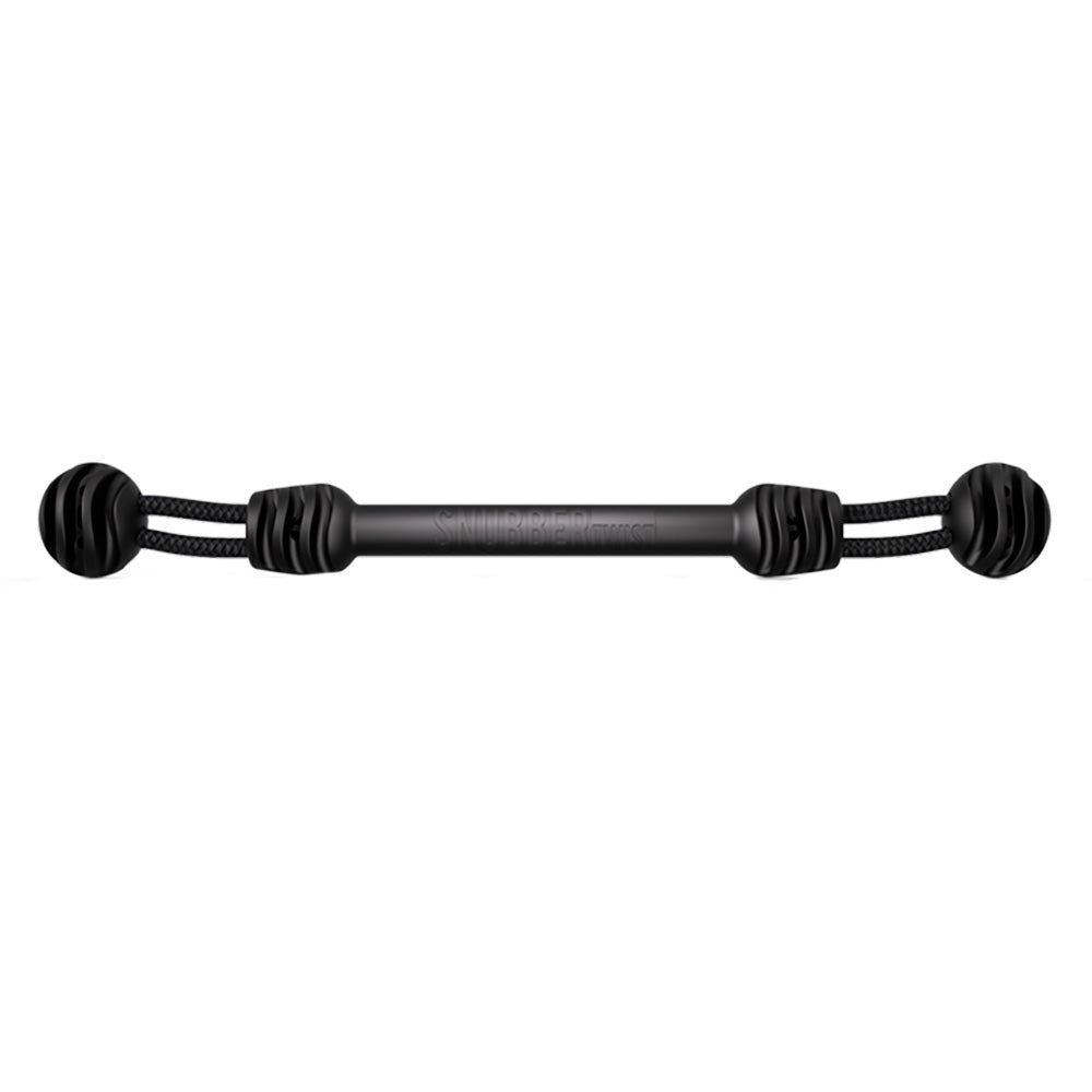 The Snubber Snubber TWIST - Tar Black - Individual — marine fender accessories