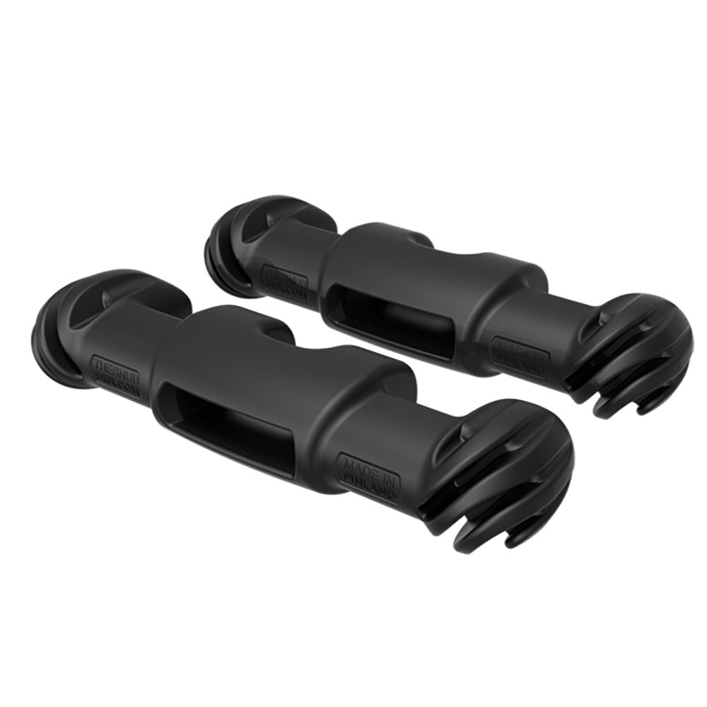The Snubber Snubber FENDER - Black - Pair — marine fender accessories