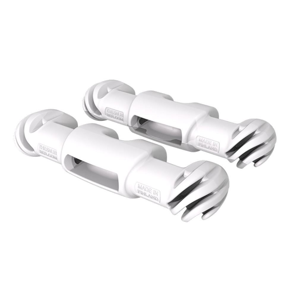 The Snubber Snubber FENDER - White - Pair — marine fender accessories