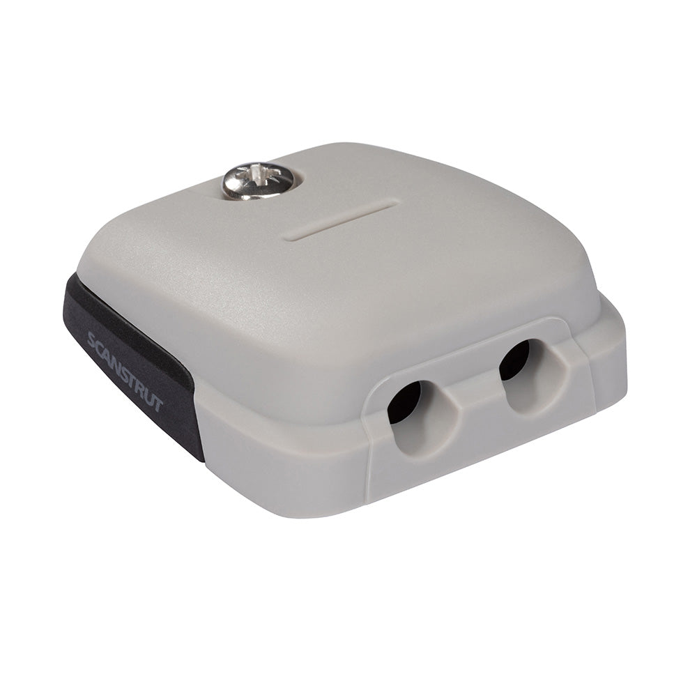 Scanstrut Horizontal Double-Entry Cable Seal - Grey — marine wire management