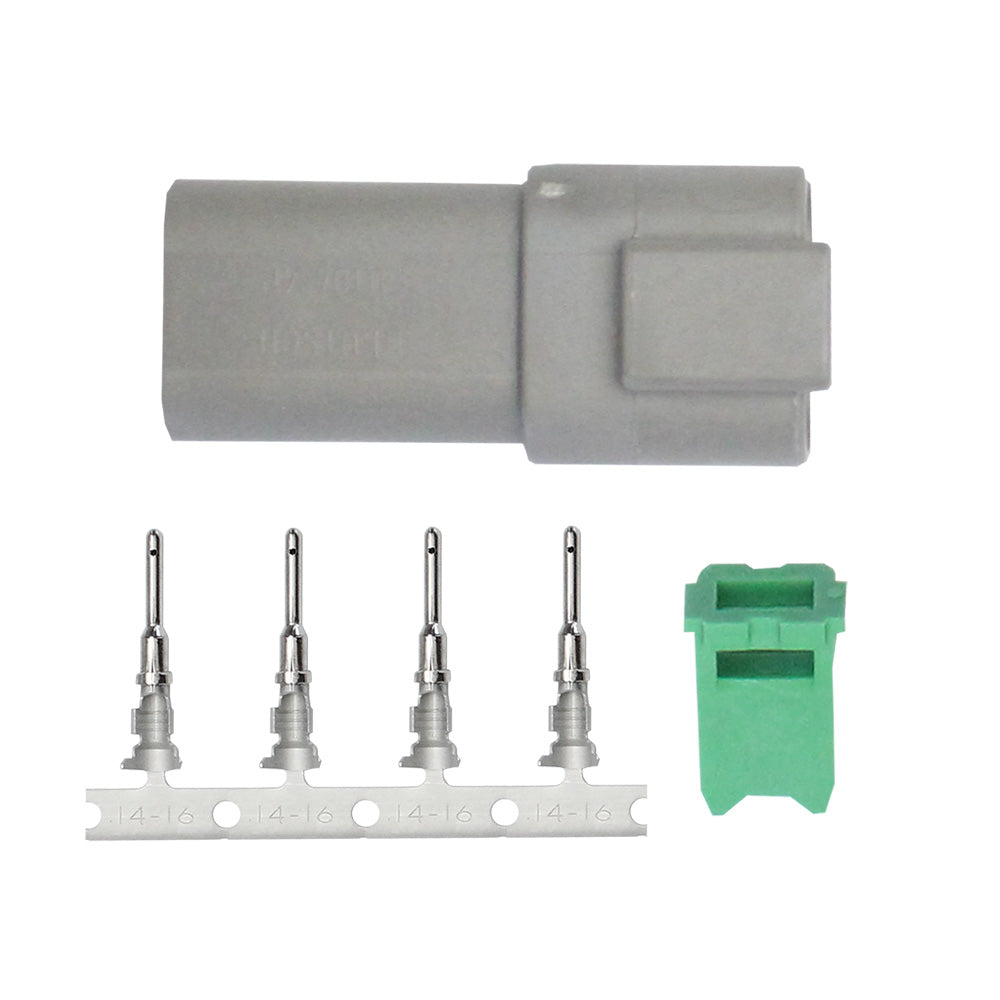 Pacer DT Deutsch Receptacle Repair Kit - 14-18 AWG (4 Position) — marine terminals