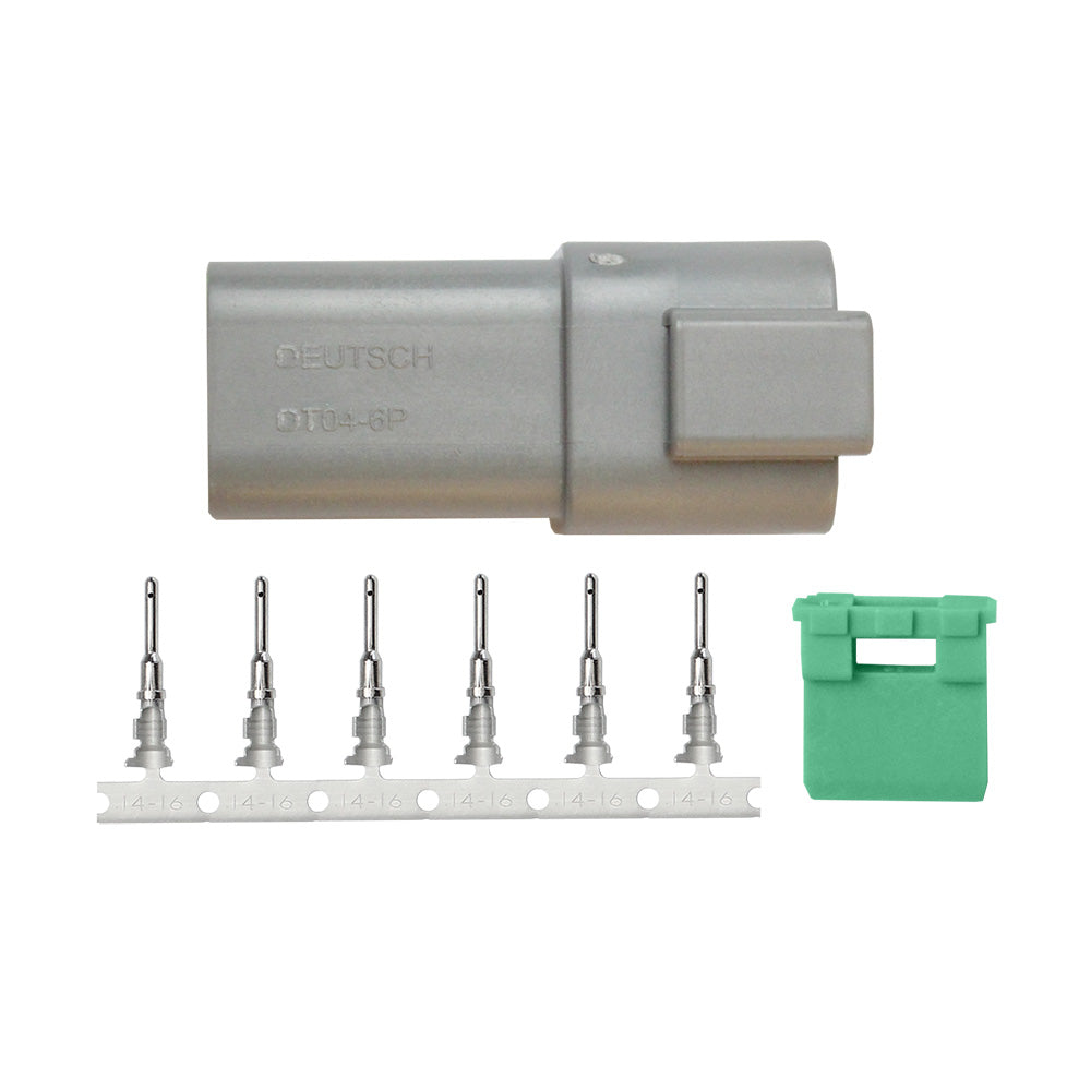 Pacer DT Deutsch Receptacle Repair Kit - 14-18 AWG (6 Position) — marine terminals