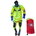 First Watch RS-1005 Ice Rescue Suit - Hi-Vis Yellow - S/M (Built to Fit 4’6”-5’8”) — marine immersion/dry/work suits