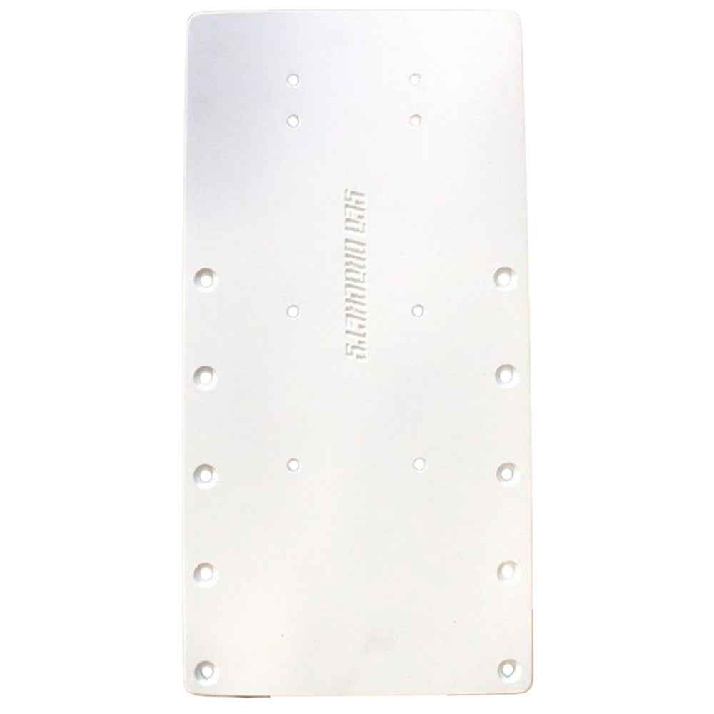 Sea Brackets 16" Straight Trolling Motor Plate — marine trolling motor accessories