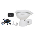 Jabsco Quiet Flush E2 Raw Water Toilet Compact Bowl - 24V - Soft Close Lid — marine marine sanitation
