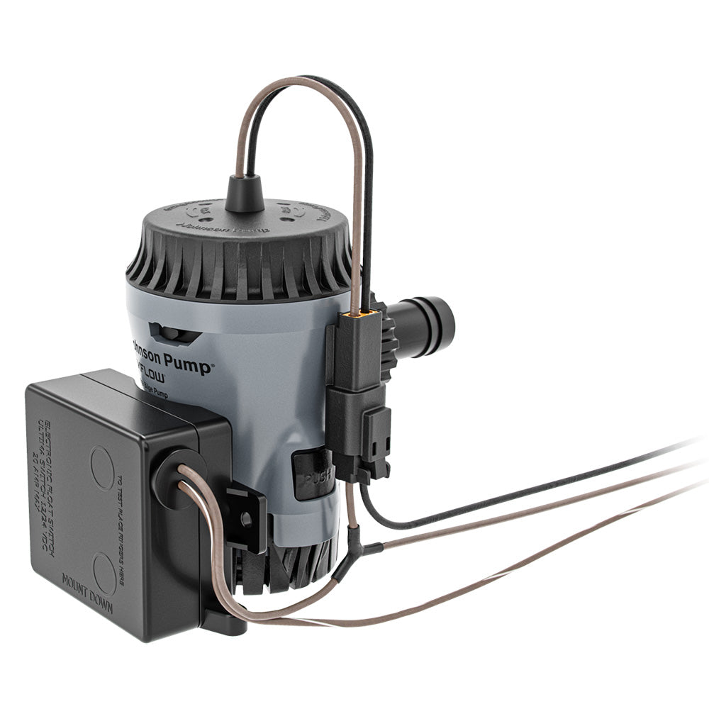 Johnson Pump Aqua Void Ultima Combo 500 GPH Bilge Pump - 12V — marine bilge pumps