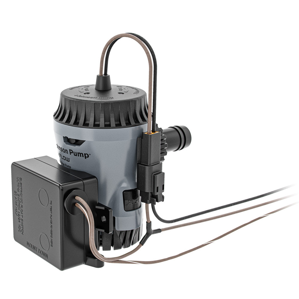 Johnson Pump Aqua Void Ultima Combo 800 GPH Bilge Pump - 12V — marine bilge pumps
