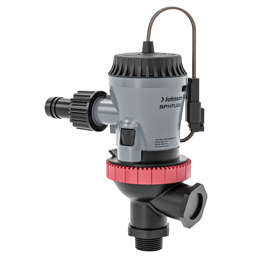Johnson Pump Aqua O2 Twin Port 500 GPH Aerator Pump - Flex Mount - 12V — marine livewell pumps