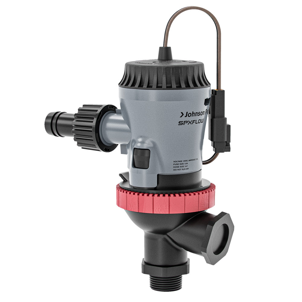 Johnson Pump Aqua O2 Twin Port 800 GPH Aerator Pump - Flex Mount - 12V — marine livewell pumps