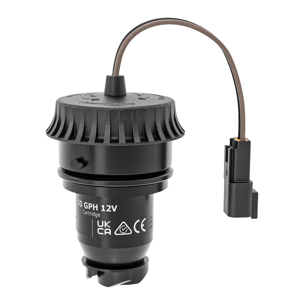 Johnson Pump Aqua Void Auto Bilge Pump Replacement Cartridge Motor - 500 GPH — marine accessories