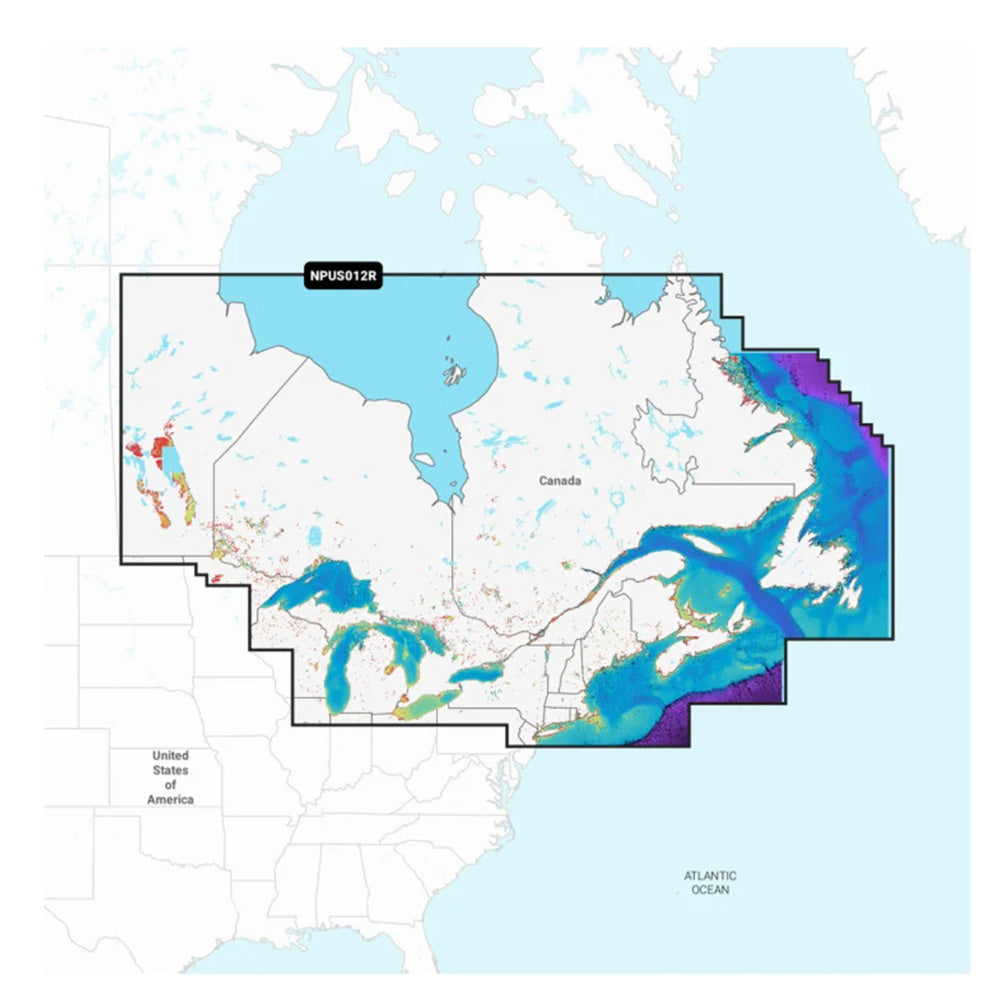 Navionics Platinum+ NPUS012R - Canada, East & Great Lakes — marine navionics platinum plus