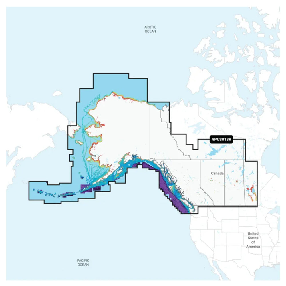 Navionics Platinum+ NPUS013R - Canada, West & Alaska — marine navionics platinum plus