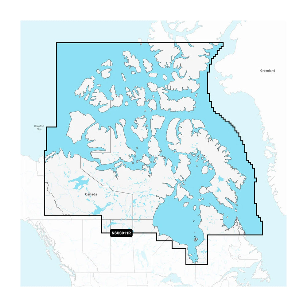 Garmin Navionics+™ NSUS011R Canada North — marine garmin navionics+