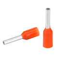 Pacer Orange 20-22 AWG Wire Ferrule - 6mm Length - 25 Pack — marine accessories