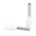 Pacer White 18-20 AWG Wire Ferrule - 6mm Length - 25 Pack — marine accessories