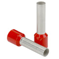 Pacer Red 16 AWG Wire Ferrule - 8mm Length - 25 Pack — marine accessories