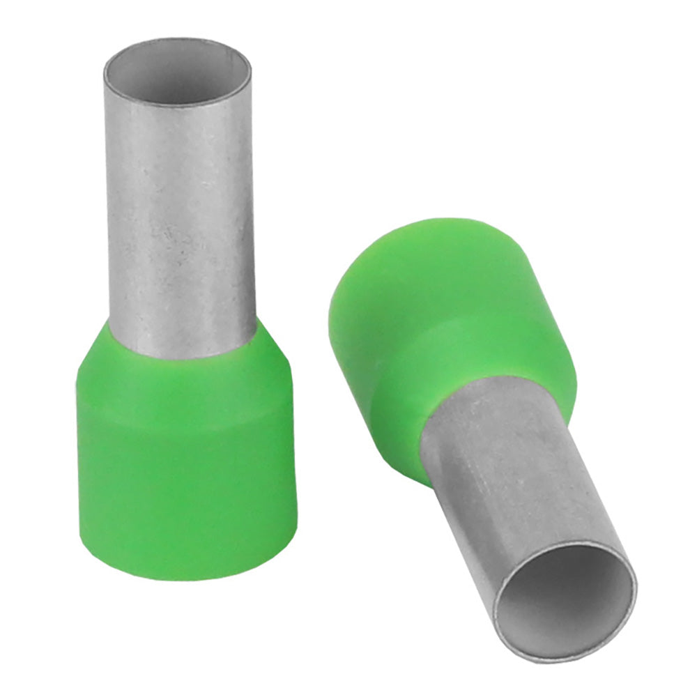 Pacer Green 6 AWG Wire Ferrule - 12mm Length - 10 Pack — marine accessories