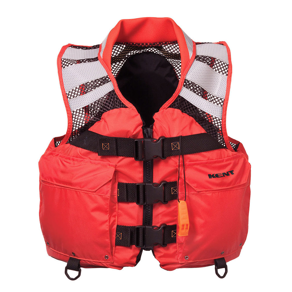 Kent Sporting Goods Kent Mesh Search & Rescue Commercial Vest - 2XL — marine personal flotation devices