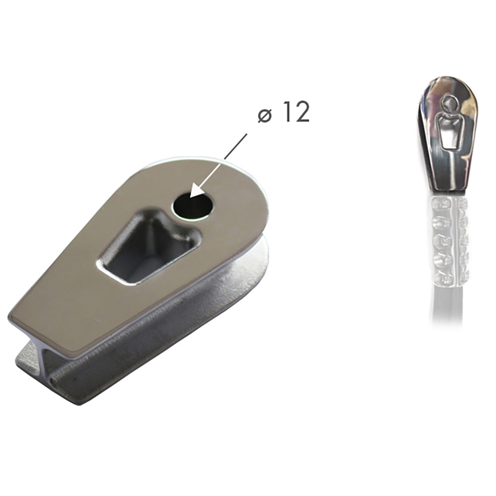 Facnor Furling Systems Facnor FCI4500 Thimble - Stainless Steel — marine rigging