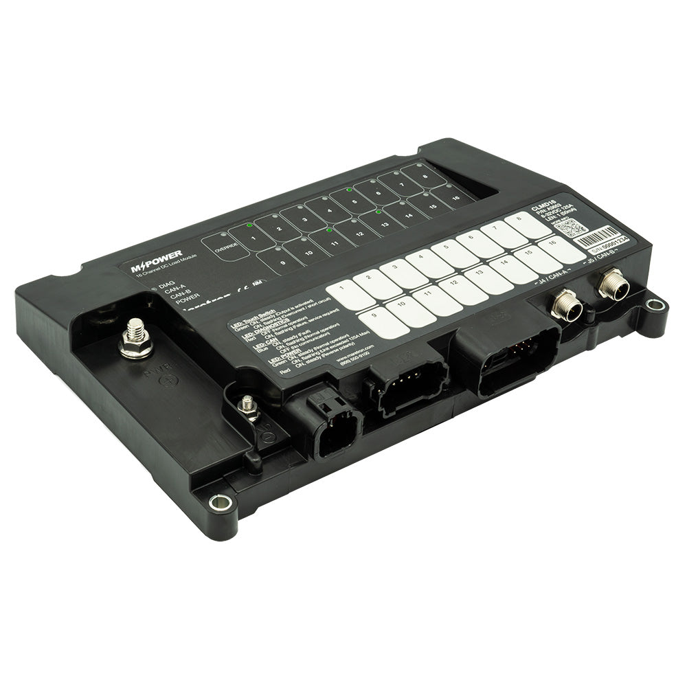 Maretron MPower® 16-Channel DC Load Controller Module w/NMEA 2K w/o Connectors — marine marine monitors