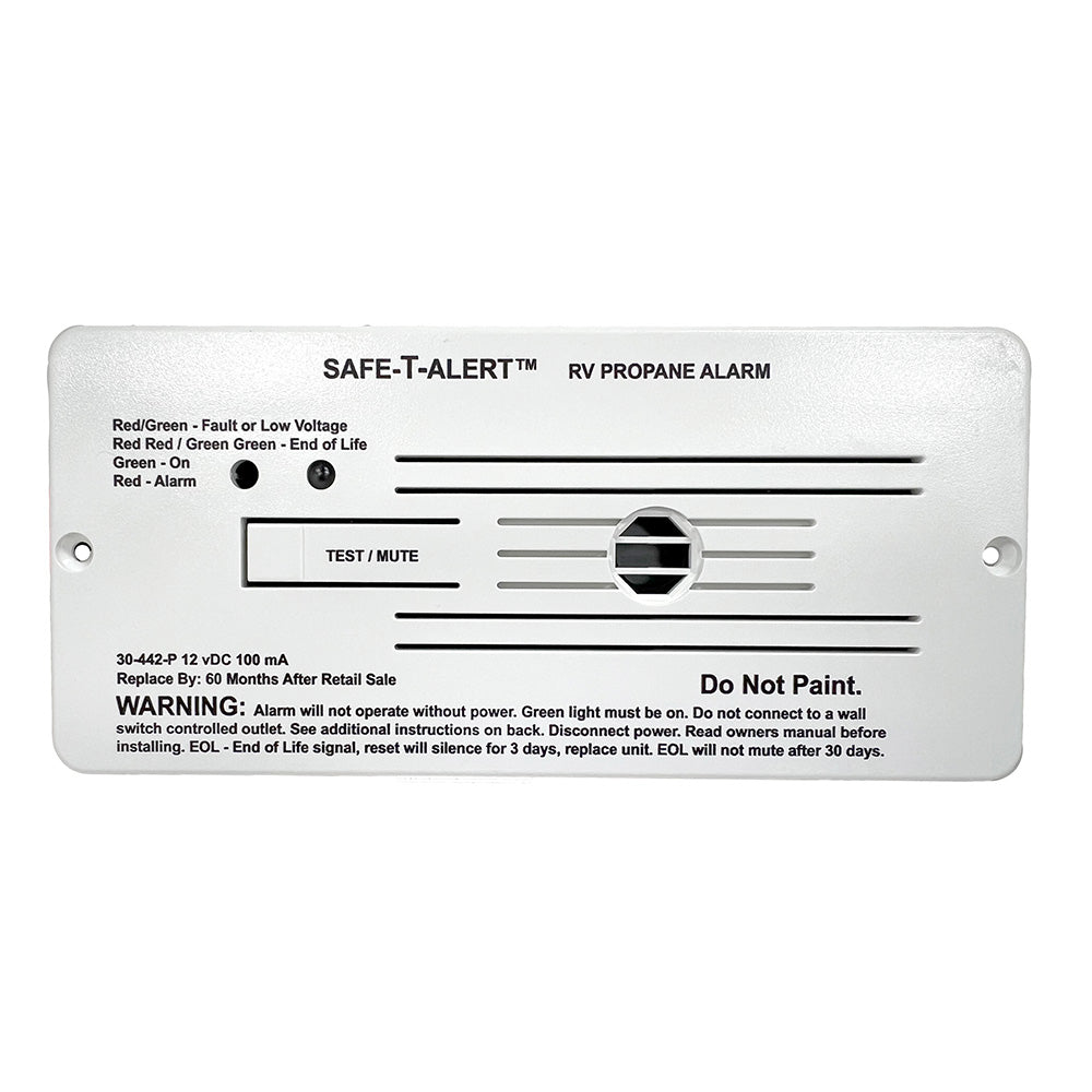Safe-T-Alert 30 Series 12V RV Propane Alarm - White — marine fume detectors